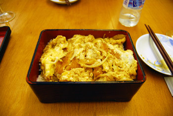 写真：小雪のかつ丼