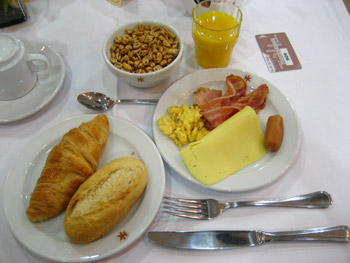 写真：カタロニアルーベンスの朝食