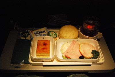 写真：機内食2