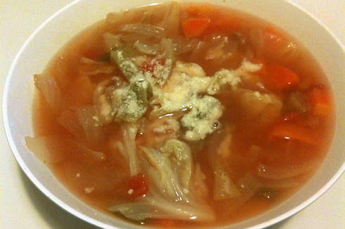 【ダイエット6日目】昼：脂肪燃焼スープ